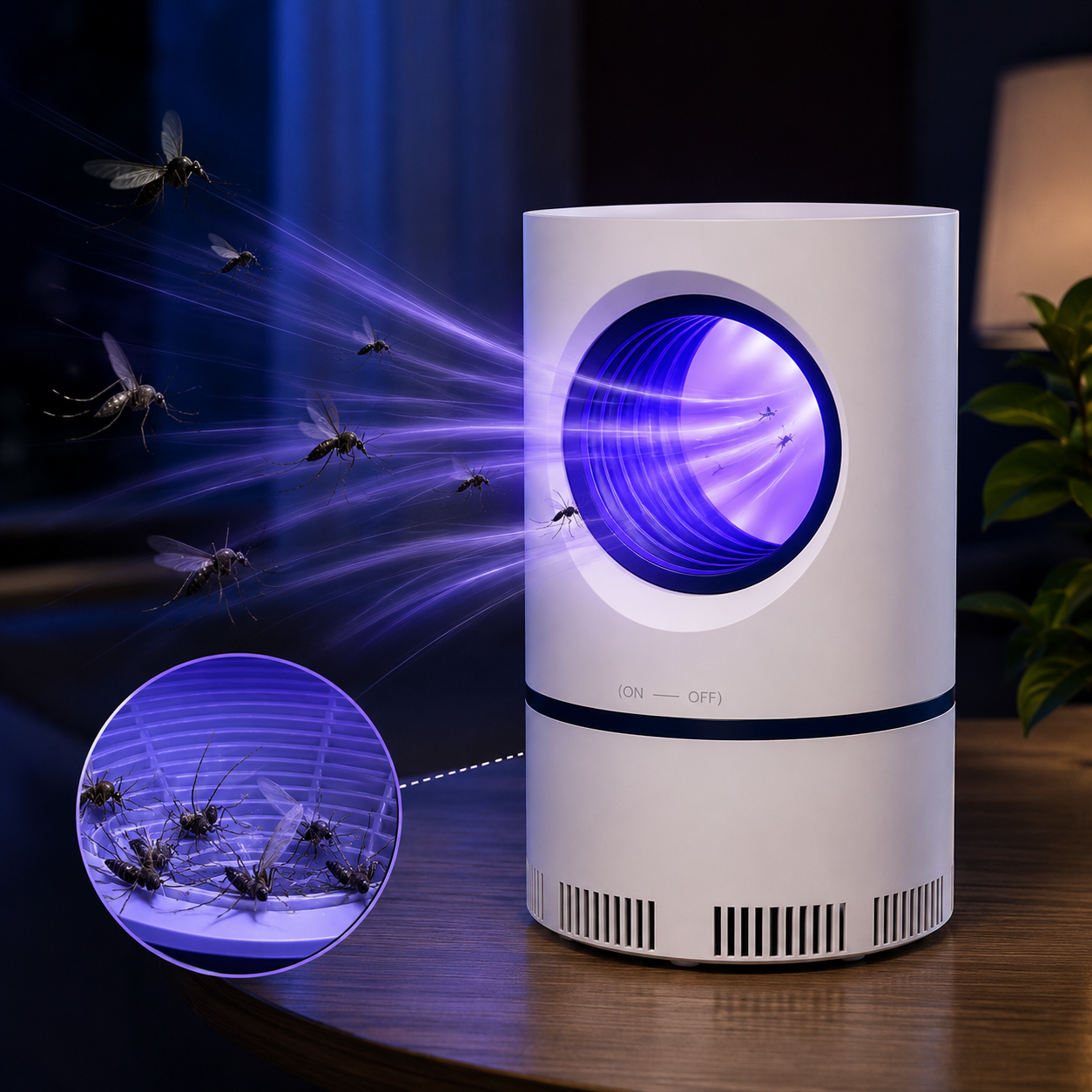 Electronic UV LED Mosquito Killer Machine  Lamp