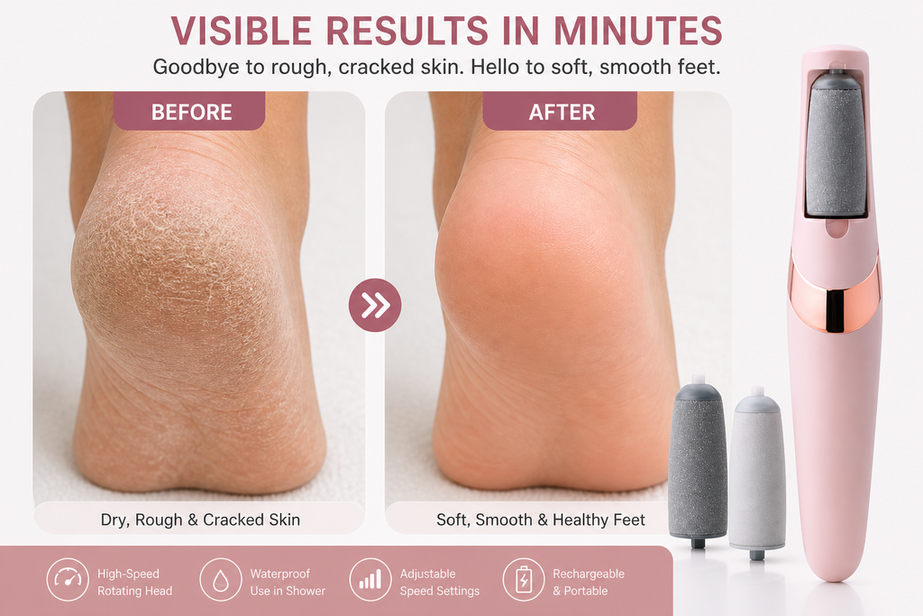 Electric Callus Remover — Smooth, Soft Feet in Minutes